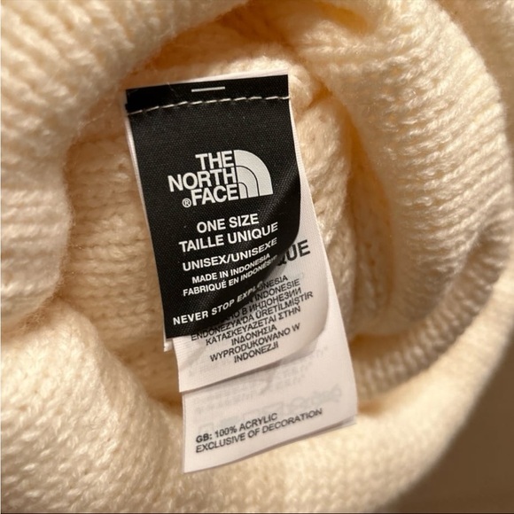 The North Face Cable Knit Adjustable Cuff Unisex Beanie - Picture 4 of 6